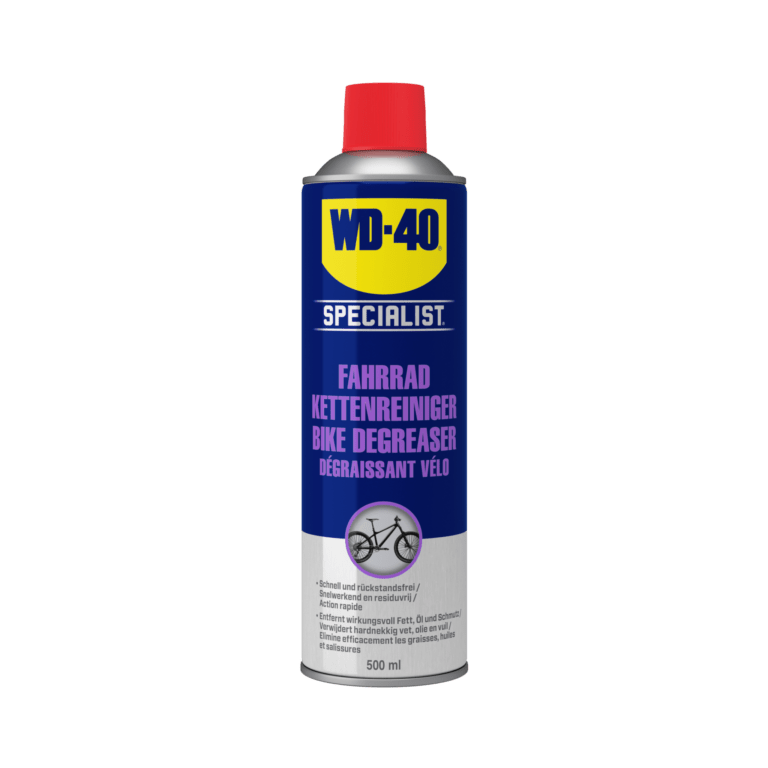WD40 Specialist Bike Degreaser Ontvet fietskettingen en remschijven