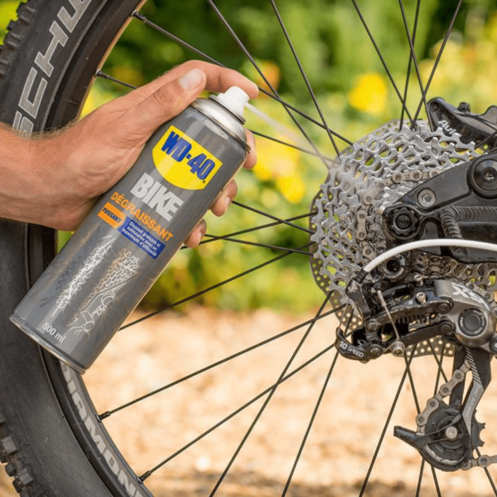WD40 BIKE Degreaser Ontvetter voor fietskettingen en remschijven