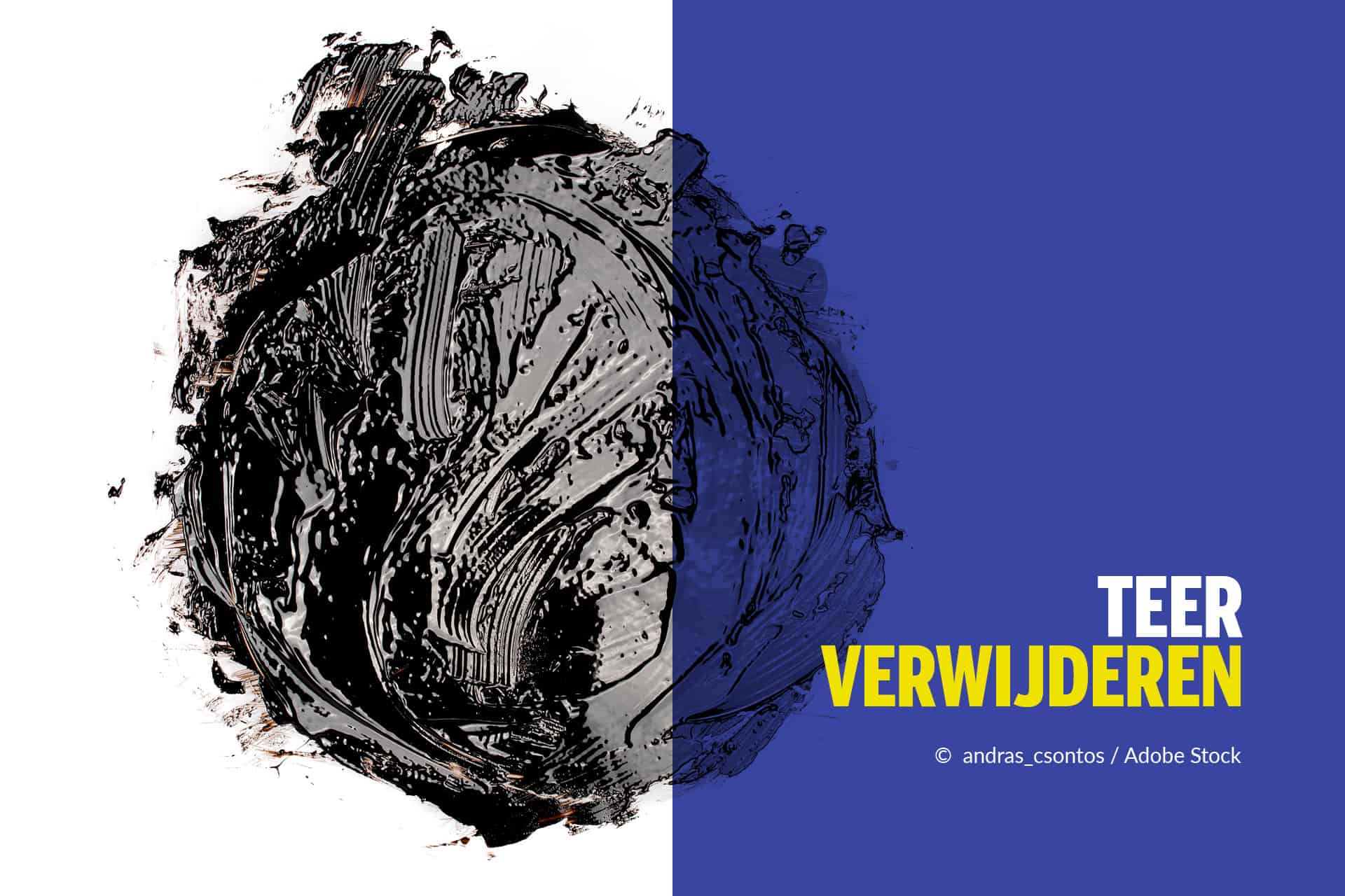 Teer verwijderen