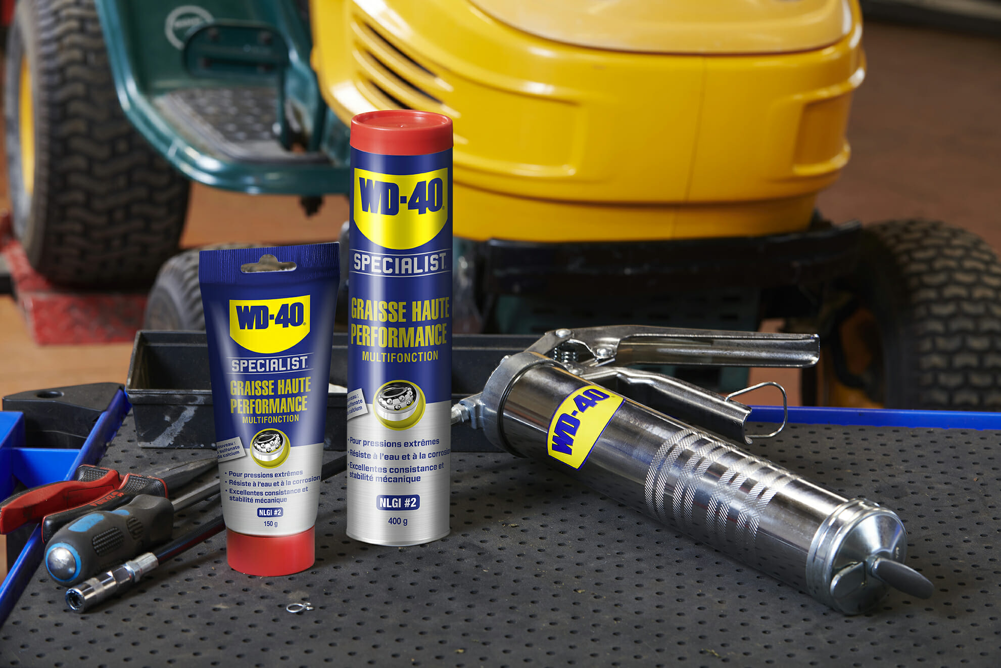 WD-40 Specialist Hochwertiges Multifunktionelles Fett application 400g 18
