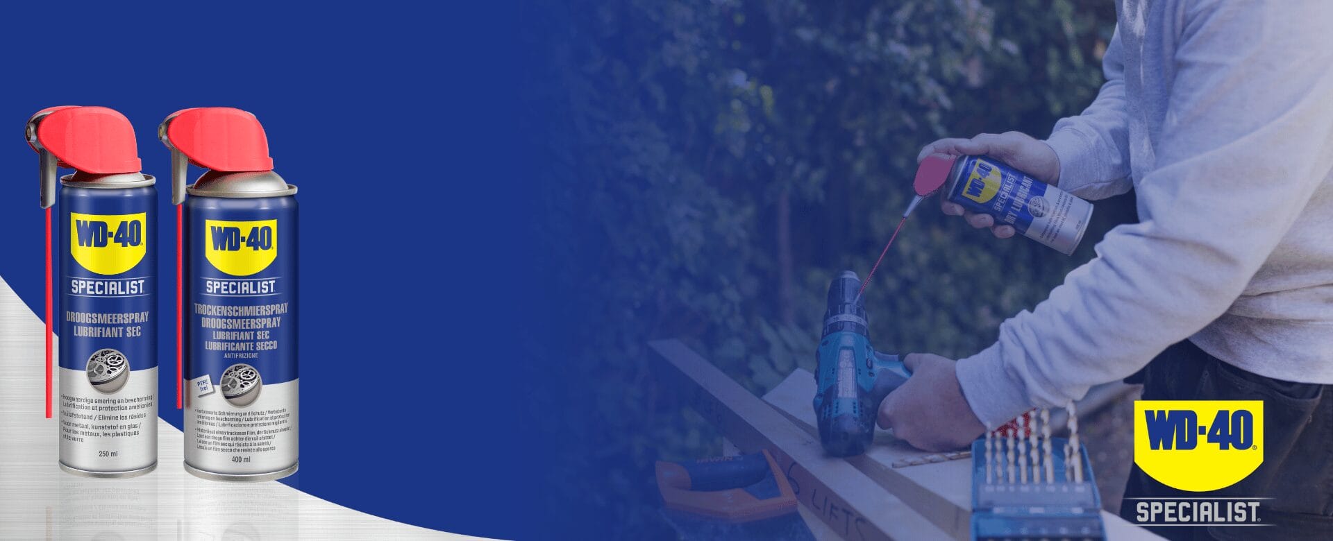 WD-40 Specialist Lubrifiant Sec banner
