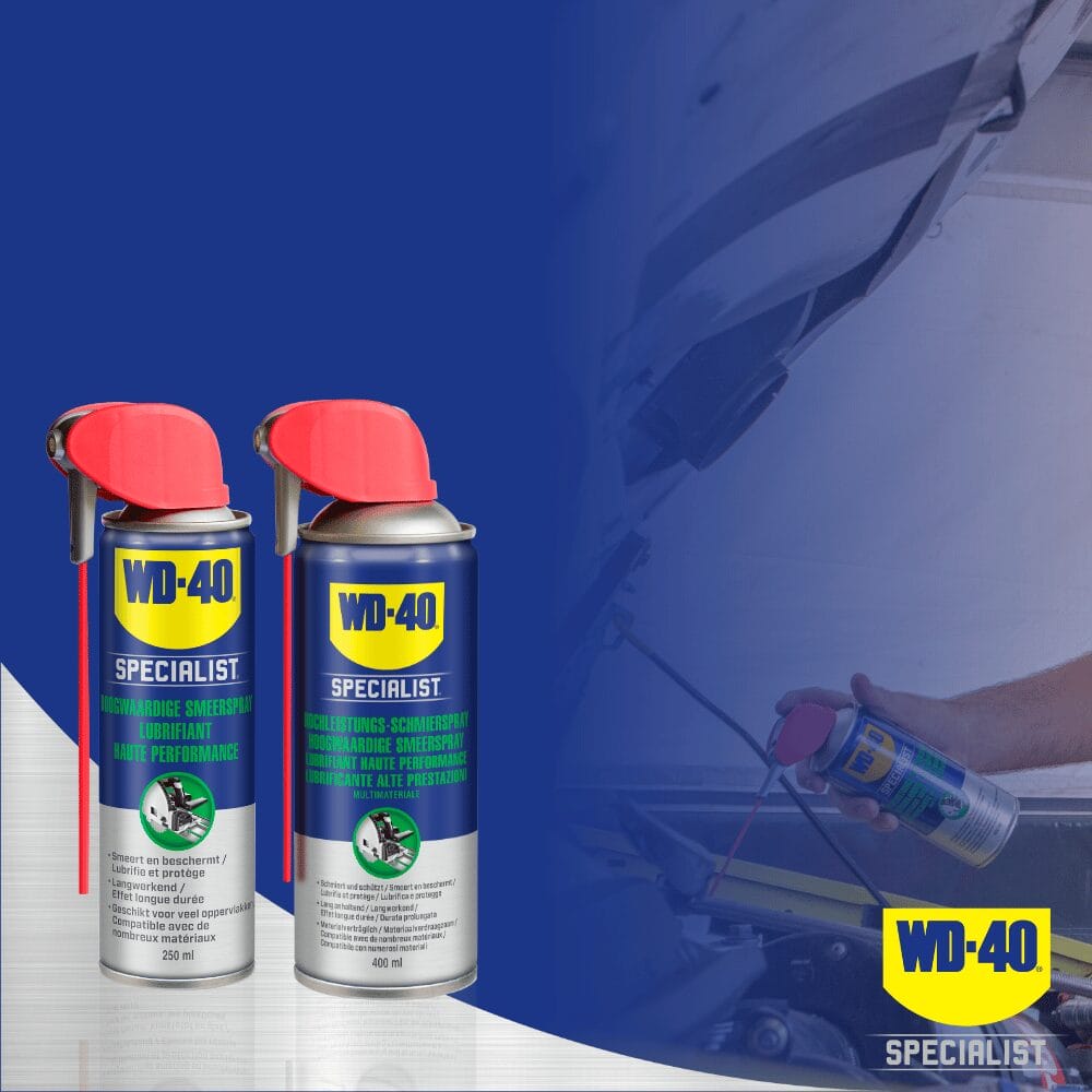 WD-40 Specialist Hoogwaardige Smeerspray banner 2